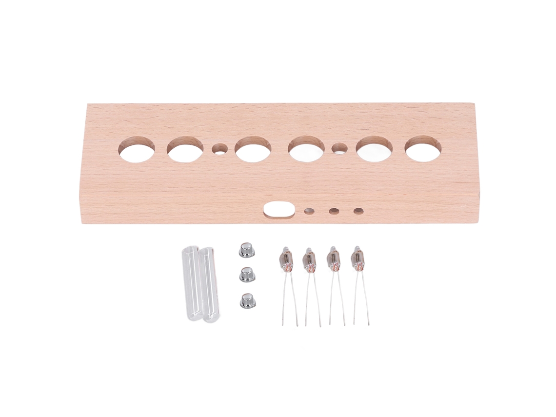 Kit De Relógio Com Tubo De Brilho Diy Vante (proteção Do Tubo E Instalação Fácil)