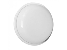 Aplique Exterior Led Plafon Torton 15w 4000k 1350lm Branco Redondo Eco Light
