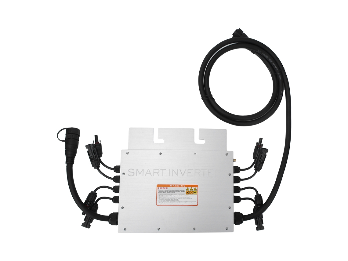 Inversor Mini Grid-tie Laxiscreed Ip65 Para 120v E 230v, Resistente À Água