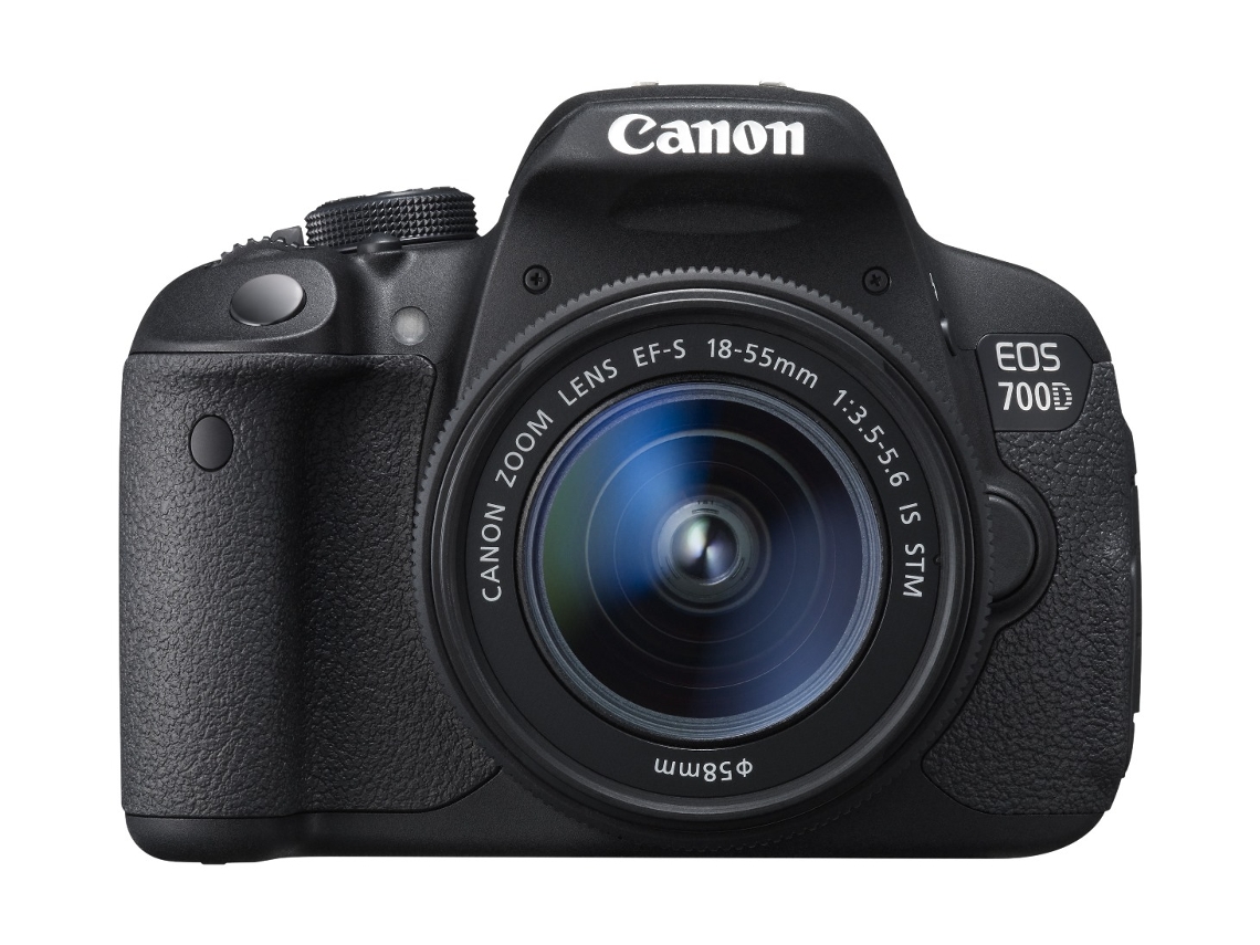 Kit Máquina Fotográfica CANON 700D+18-55IS +55-250IS VUK (APS-C)