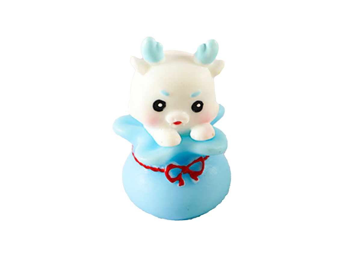 Ornamento de Micro Paisagem de Ano Novo com Animal LAXISCREED