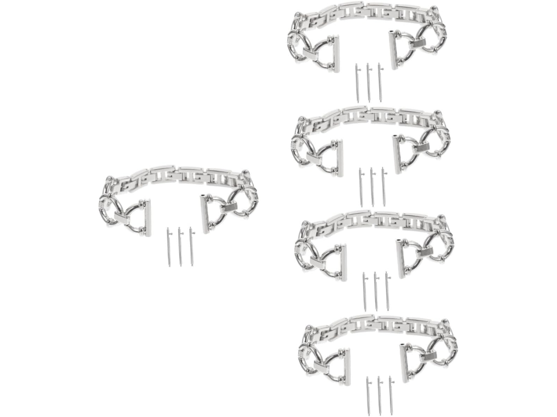 Conjunto De 5 Pulseiras Charmosas E Modernas Para Smartwatch
