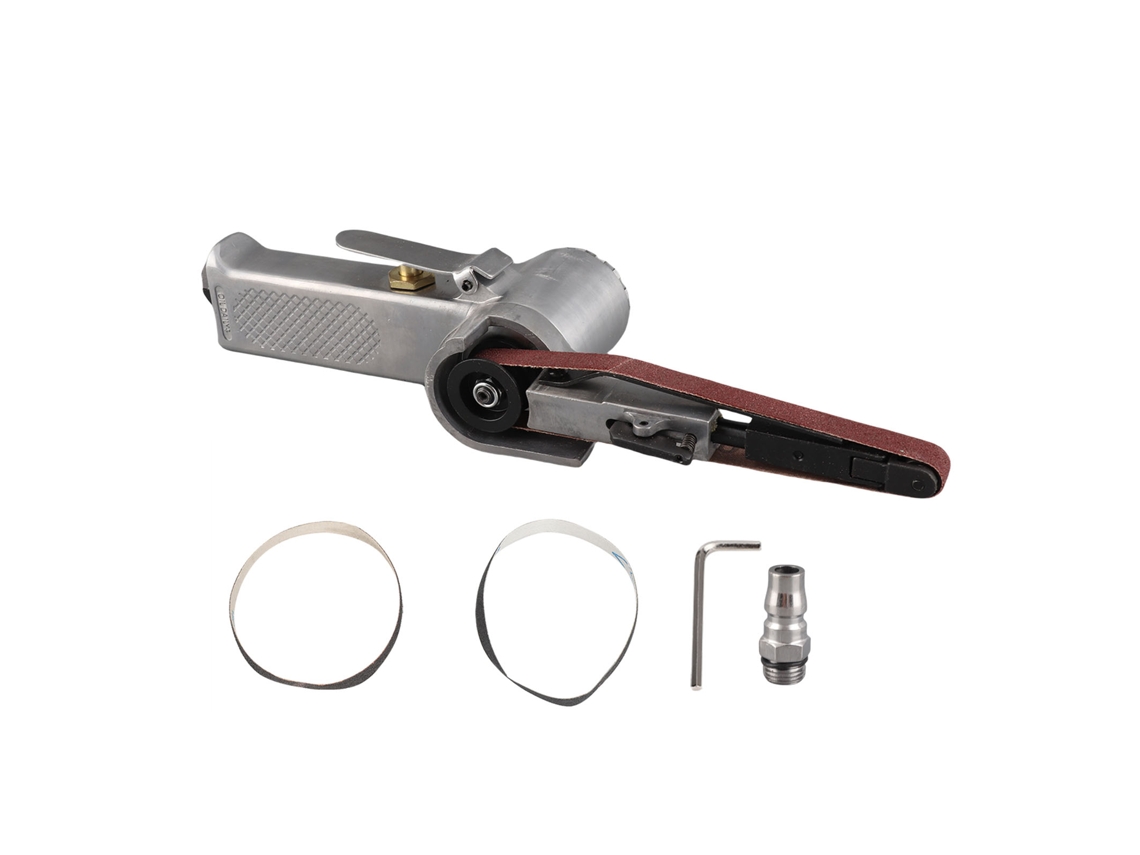 Lixadeira de cinta Primerox neumática de 10mm para madeira e metal