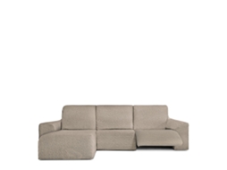 Capa para chaise longue de braço curto esquerdo EYSA ROC Marrom claro 120 x 120 x 360 cm