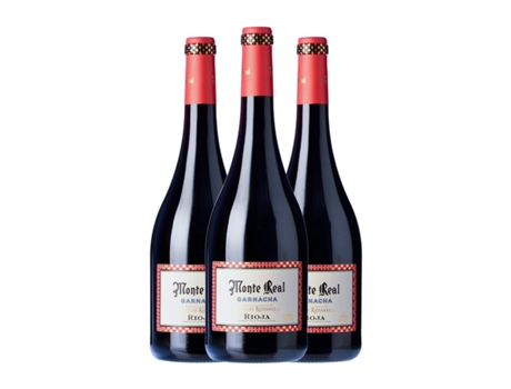 Vinho BODEGAS RIOJANAS Monte Real Grenache Rioja (0.75 L - 3 Unidades)