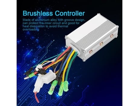 Controlador de motor sem escova 36V - 48V 250W para bicicleta scooter elétrica ZERODIS