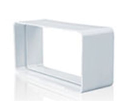 Tubo Extração Pvc Rectan. 110X55 Mm.0510-B TUBPLA