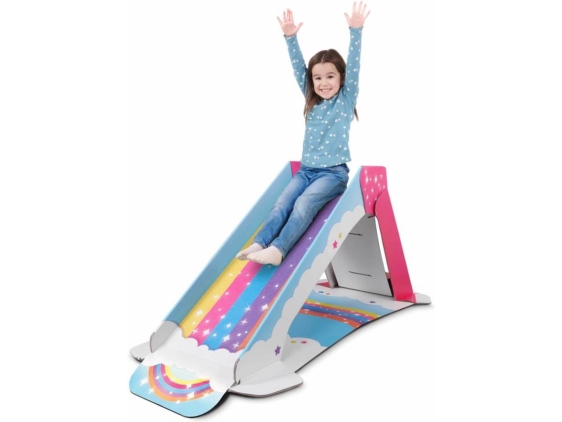 Brinquedo de Montar CONCENTRA Pop2Play Escorrega Acro-Íris (Idade Mínima: 2 anos - 149x63x71cm)