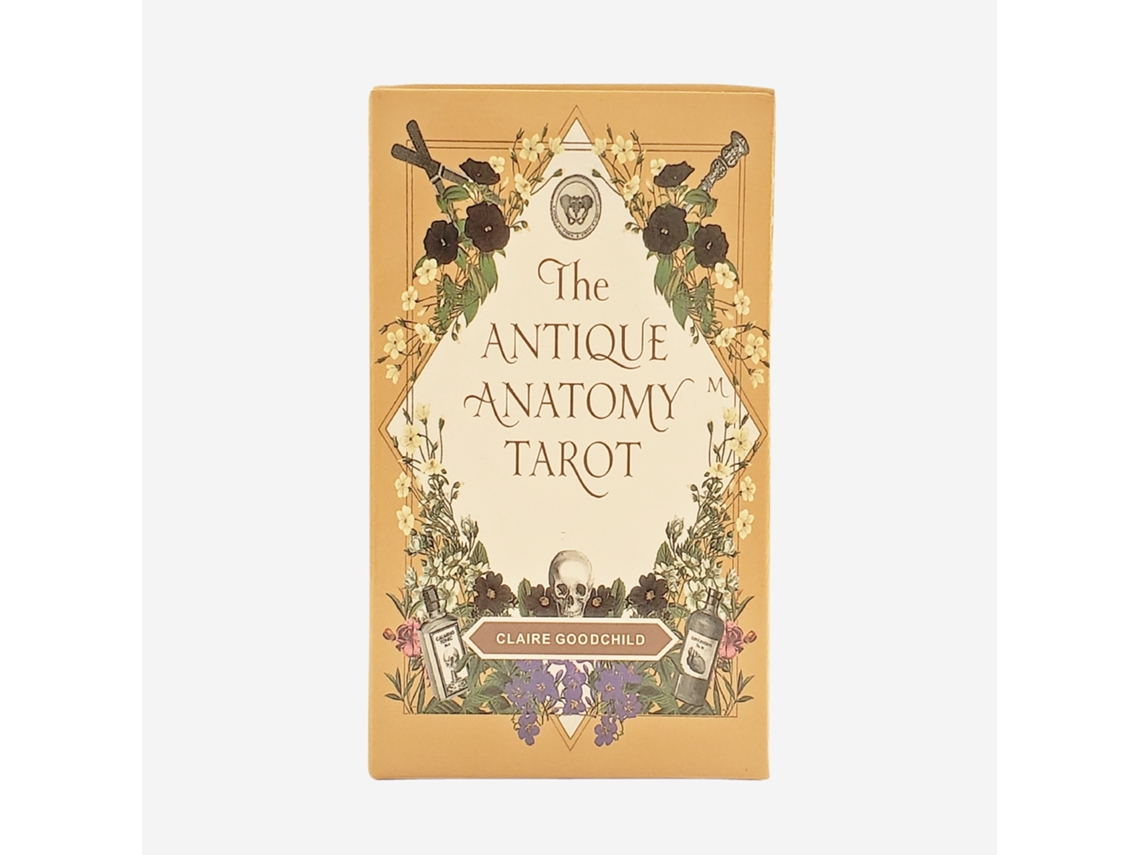 Tarô Anatômico Antigo - Conjunto De 78 Cartas, Caixa Colorida