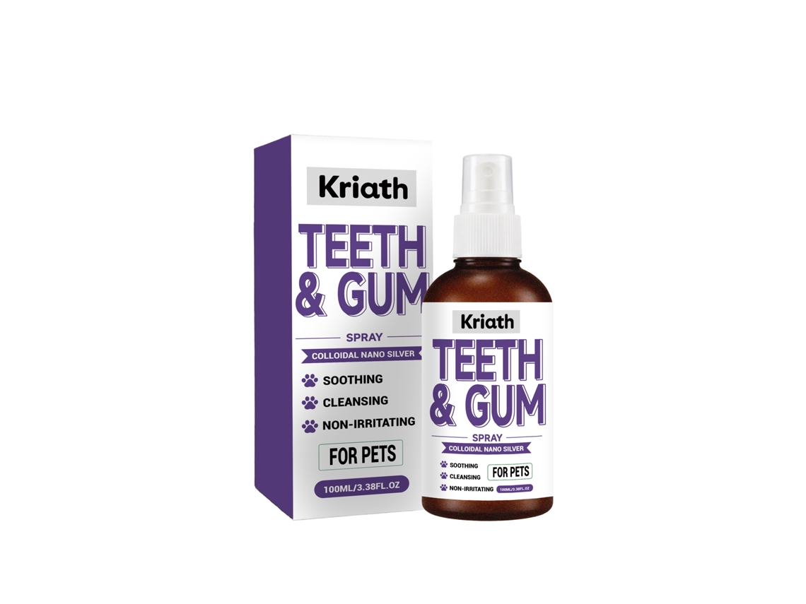 Spray de Higiene Oral para Cães com Kriath, Proteção e Hálito Puro LAXISCREED