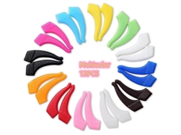 Ganchos para Óculos, Suportes Antiderrapantes de Silicone Confortáveis, 12 Pares GOKOCO