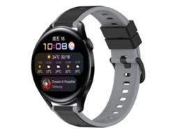 Pulseira De Silicone Bicolor De 22 Mm Para Huawei Watch 3