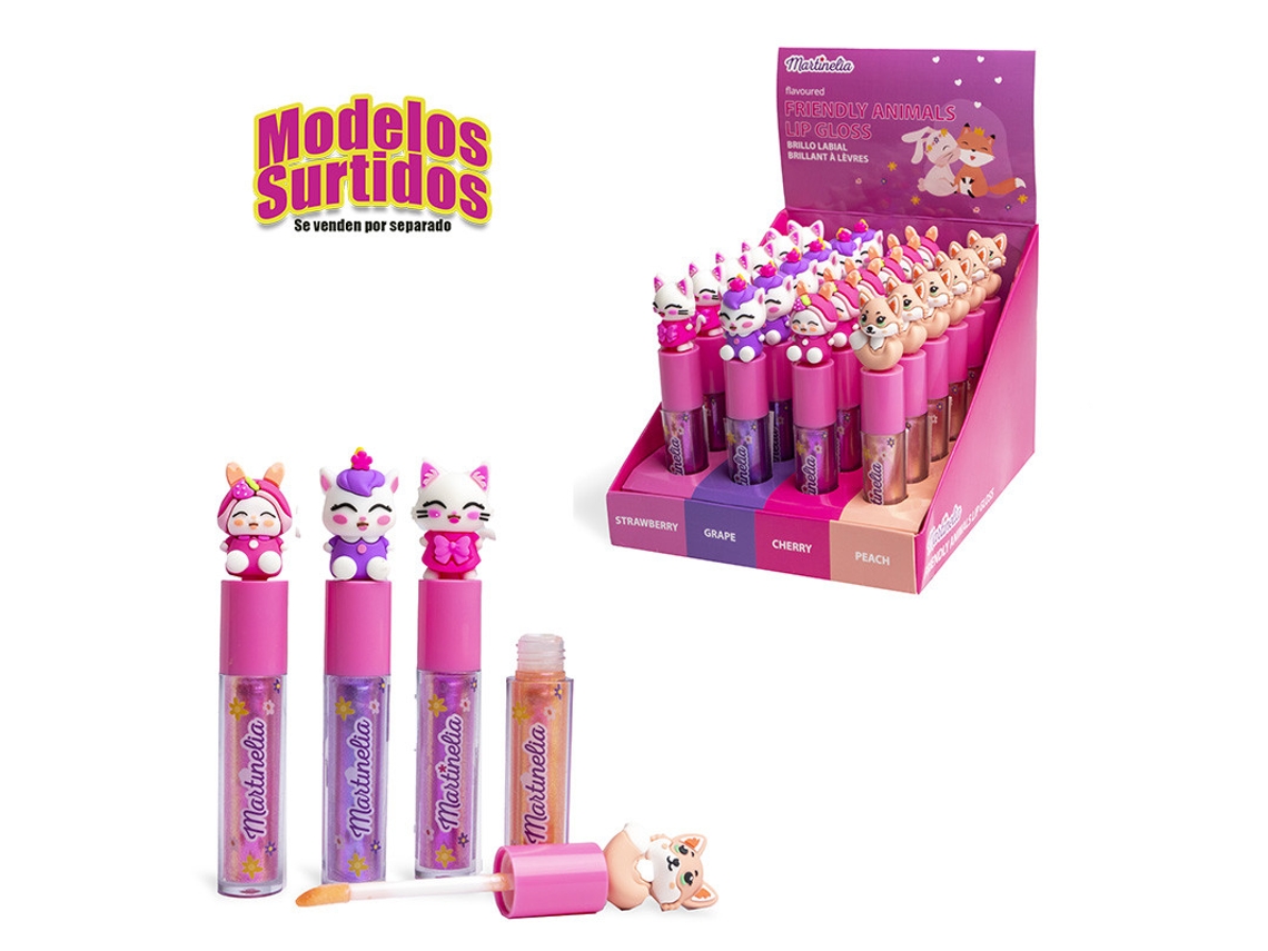 Brilho labial importado Martinelia Friendly Animal