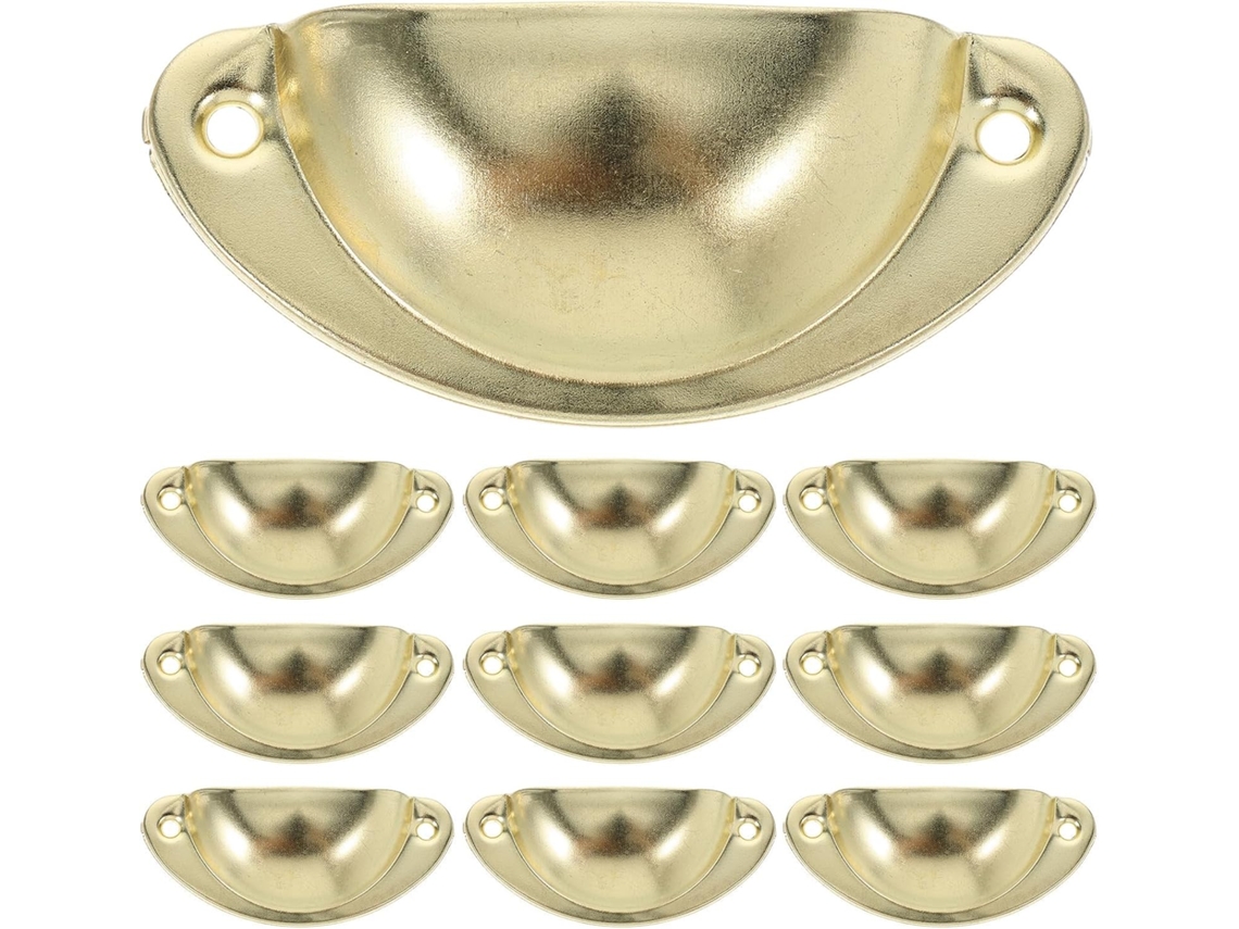 Conjunto De 12 Puxadores Ferro Vintage Galpada Para Gavetas E Guarda Roupas, Design Rústico Versátil, Fácil Instalação