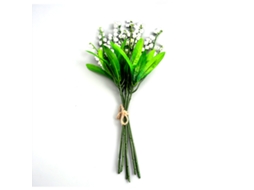 Laxiscreed Arranjo Floral Artificial Com Cascas De Vento Em Orquídea Para Decoração De Casamento E Jardim, Pack De 6