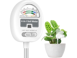 Medidor 4 Em 1 De Nutrientes E Ph Para Jardinagem E Plantas De Interior E Exterior