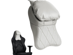 Almofada de Pescoço para Carro Ergonômica Espuma Viscoelástica com Alça Ajustável Apoio Cabeça, CHABERLU
