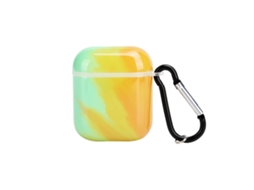 Aetheria estojo Protetor Anti perdas Gradiente para Fones de Ouvido Ios Earbuds 2/1 de Abs Impacto Resistente