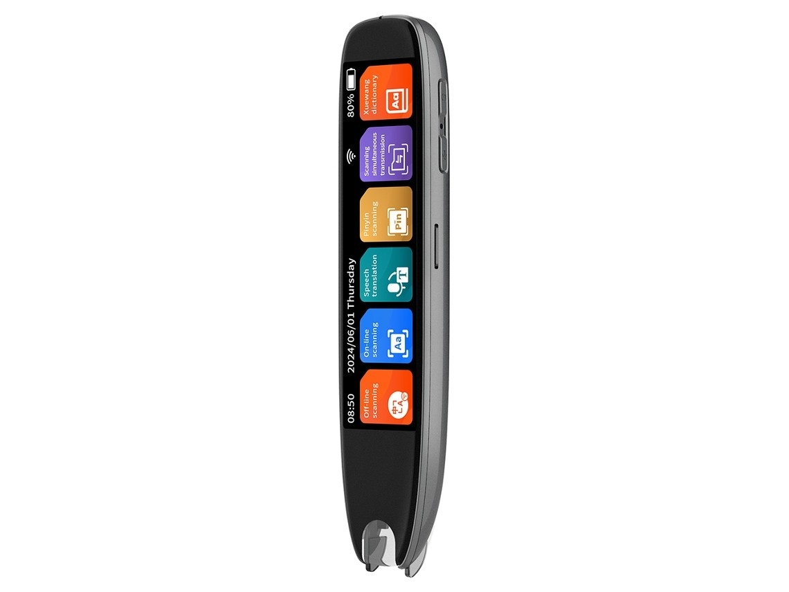 142 Languages, Translator Pen, Barcode Reader, Wi-fi, Bluetooth, Voice Control, 3.7-inch Touchscreen.