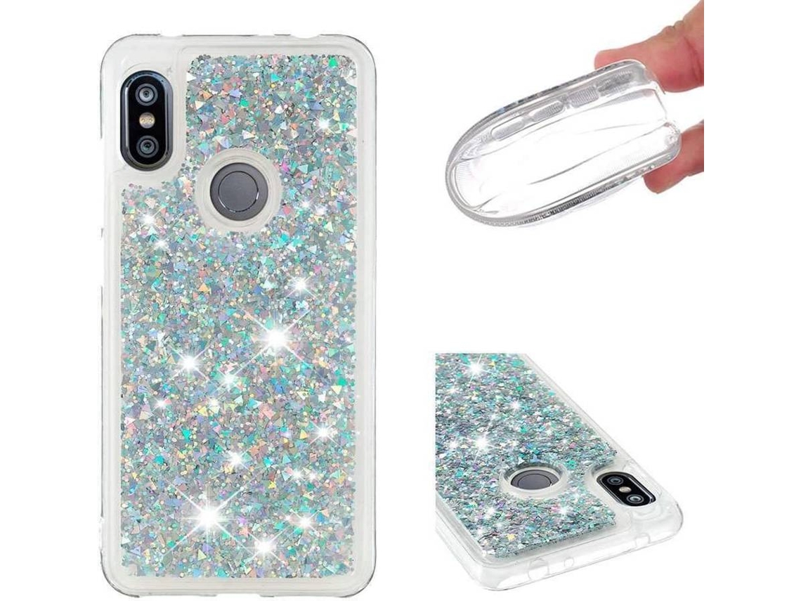 Capa Xiaomi Redmi Note 6 Pro HONGWE. Prateado