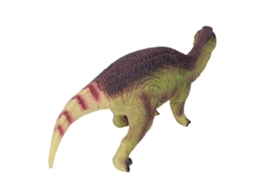 Primerox figurinha de Dinossauro Maiasaura Pintada À Mão Modelo Pvc Lifelike Brinquedo para Crianças 3+