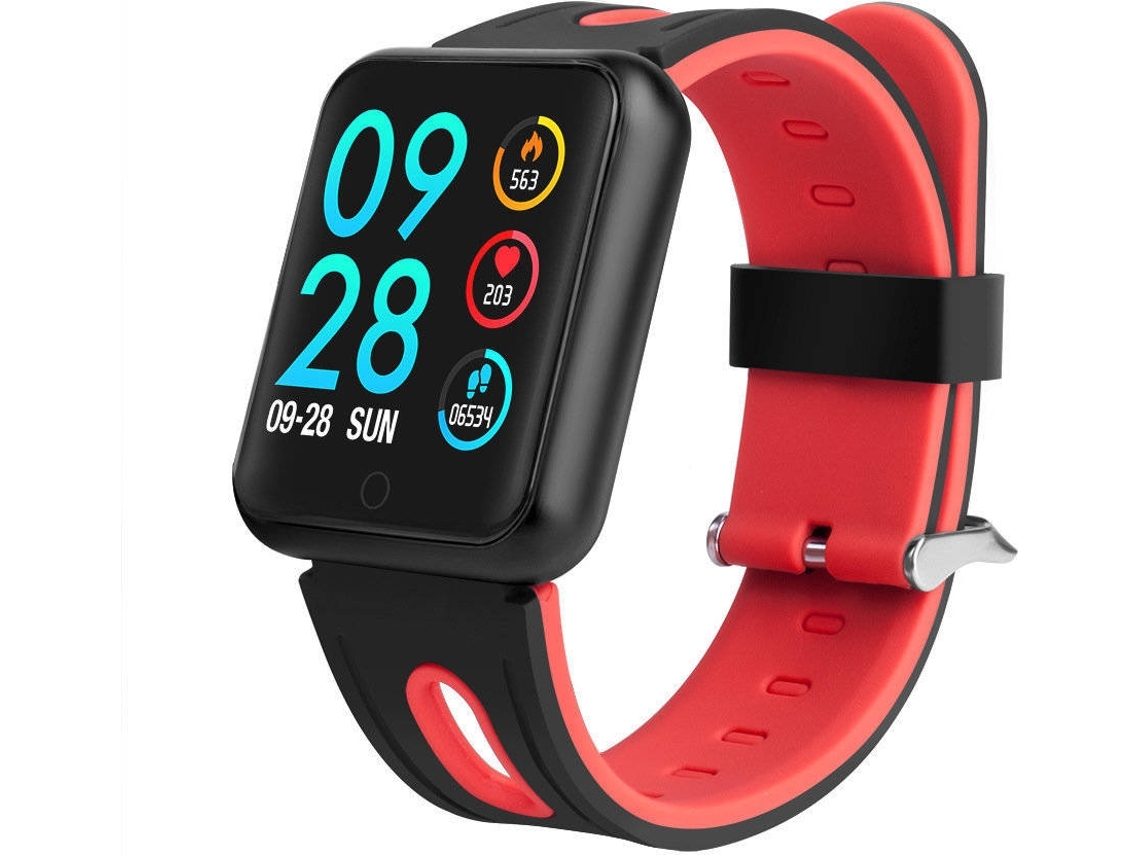 Smartwatch ENZONS Android Ios Vermelho