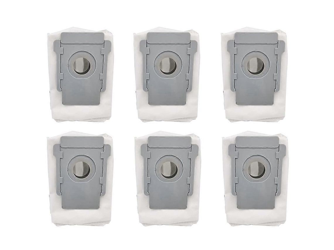 Conjunto De 6 Sacos De Pó Reutilizáveis E Atualizados Para Aspirador De Pó Irobot Roomba I7+ I3+ I4+ I6+ S9