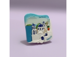 (santorini, Grécia) Ímãs De Geladeira Gregos Europeus, Lembrancinhas Turísticas