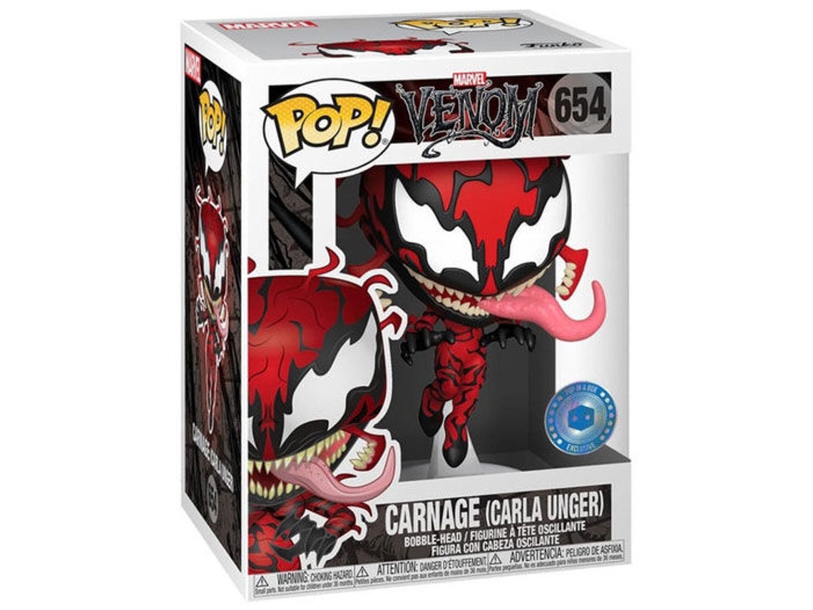 Figura Pop Marvel Comics Carla Unger Carnage Exclusivo