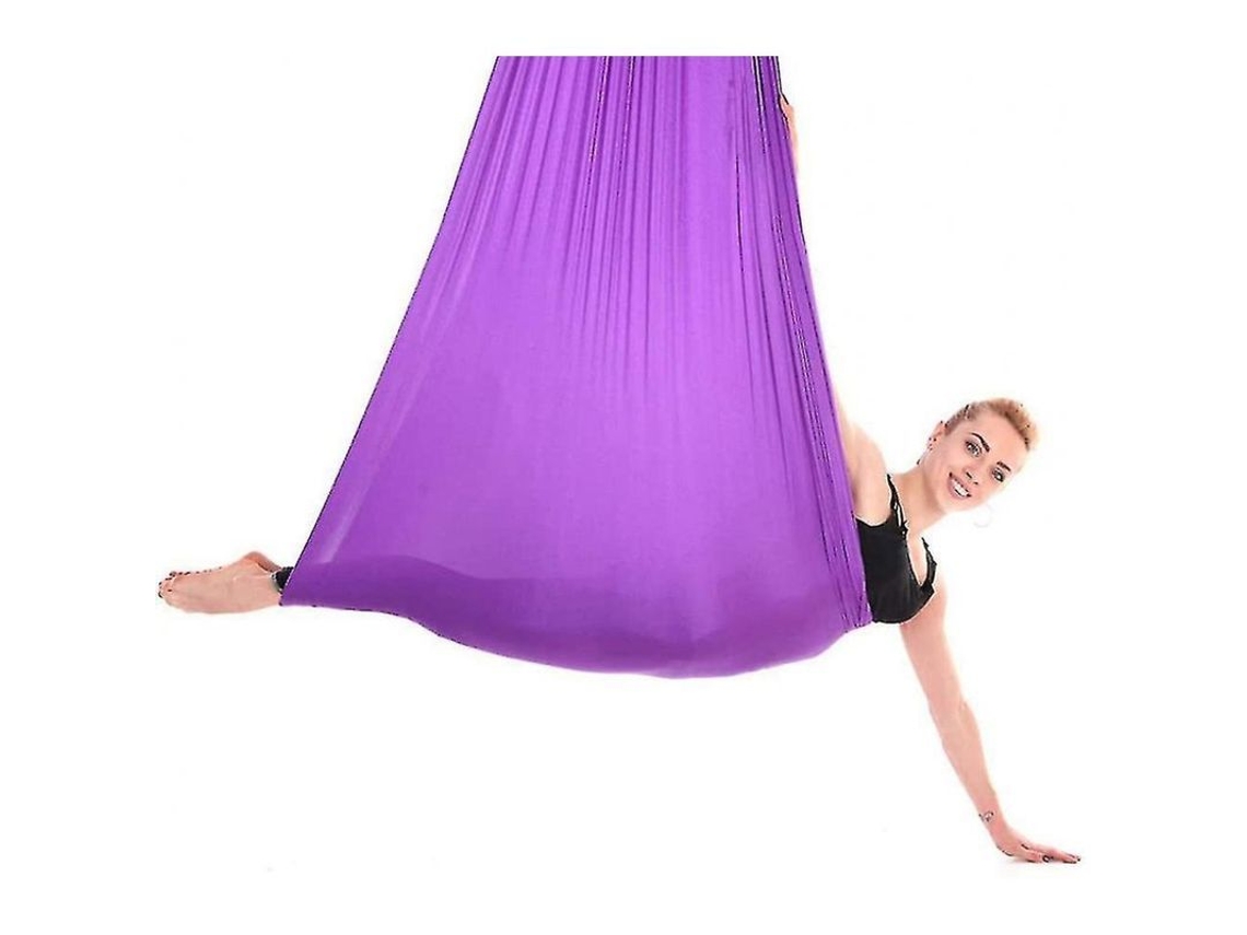 Kit de Rede de Yoga Aéreo para Flexibilidade e Alivio de Dor Gfc