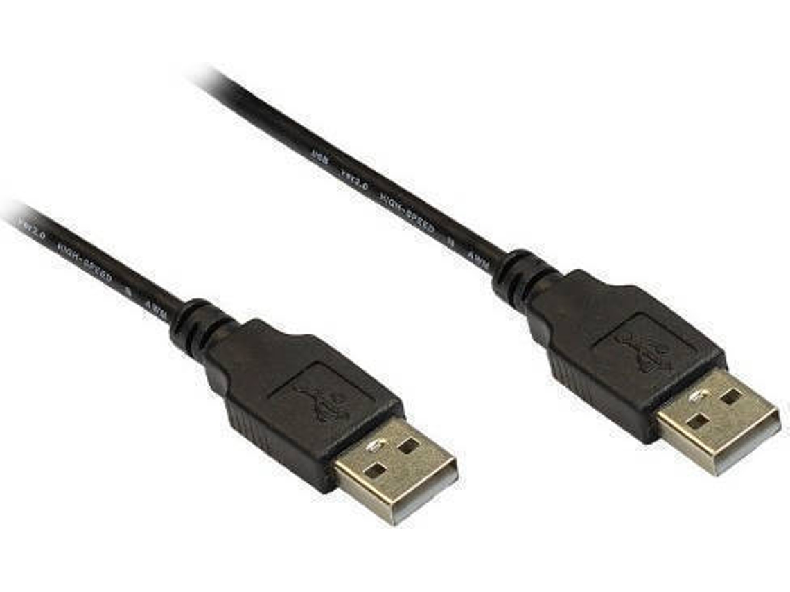 Cabo de Dados ALCASA (USB A - 1 m - Preto)