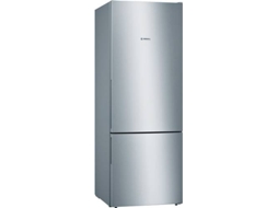 Frigorífico Combinado BOSCH KGV58VLEAS (Low Frost - 191 cm - 500 L - Inox)