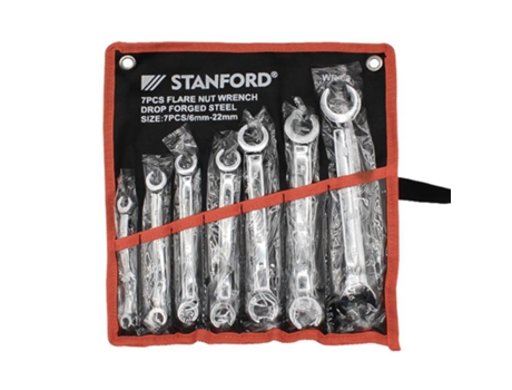 Conjunto de chaves combinadas Stanford de 7 peças