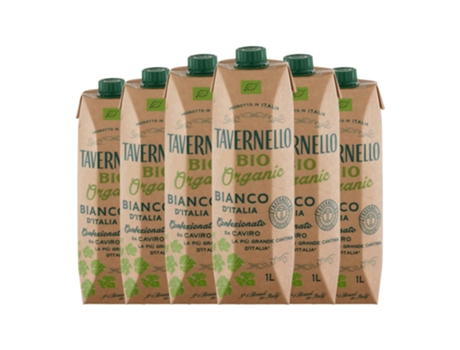 Vinho branco TAVERNELLO Bianco Tetrabrik (1 L - 6 Unidades)