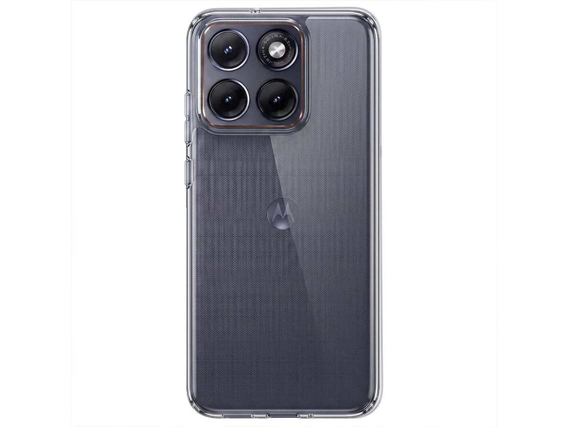 Funda Silicona Transparente para Motorola Edge 70 Fusion LA CASA DE LAS CARCASAS
