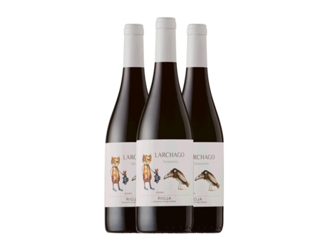 Vinho FAMILIA CHÁVARRI Fábulas Tempranillo Rioja Jovem (0.75 L - 3 Unidades)