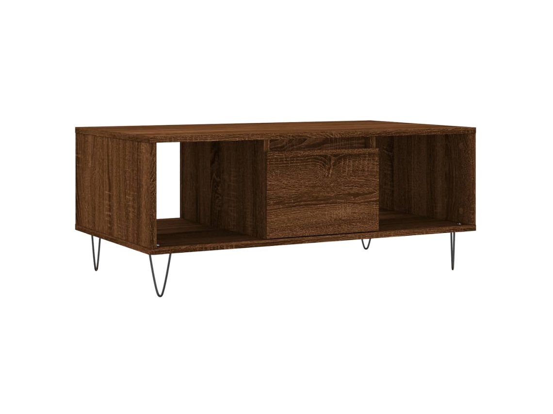 Coffee Table, Coffee Tables Vidaxl Marrom Madeira Processada (n/a)