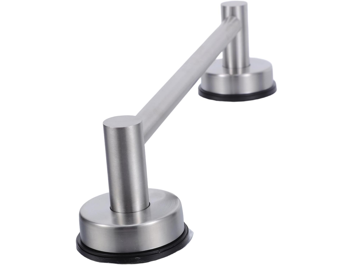 Suporte De Toalha Expansível Com Ventosa Mobestech, 28, 7a 56, 3cm, Telescópico, Para Banheiro, Montado Na Parede