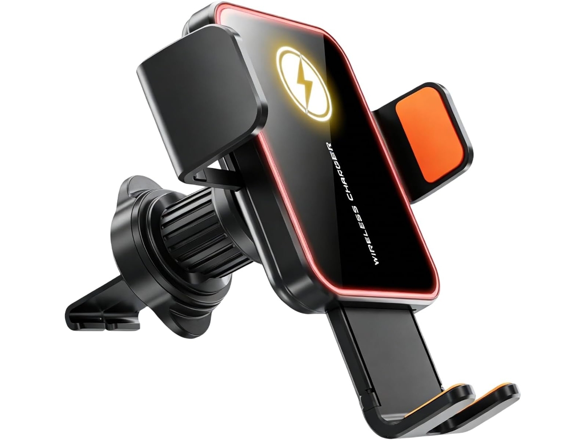 Suporte para Celulares Veiculares com Carregamento SEM Fio