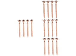 Nuobesty Conjunto De 4 Canetas Esferográficas Com Formato Diamante,