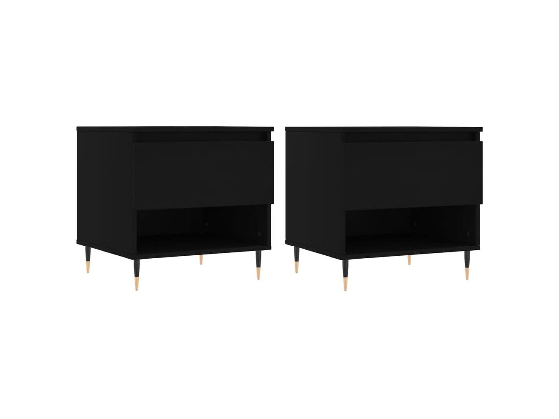 Coffee Table, Coffee Tables Vidaxl Preto Madeira Processada (n/a)