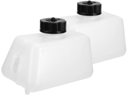 Tanque De Combustível Compacto De 2 Peças Para Motocicletas, Compatível Com Pequenas Motos Off-road, Resistente E À Prova D'água.