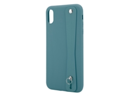 Capa LAXISCREED Iphone Xs Max Azul Claro Anti queda