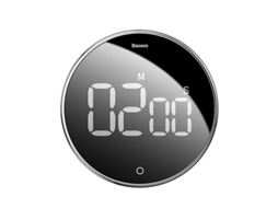 Temporizador Silencioso Com Display Claro, Magnético E Material Abs Premium - Ideal Para Cozinha E Atividades Diárias
