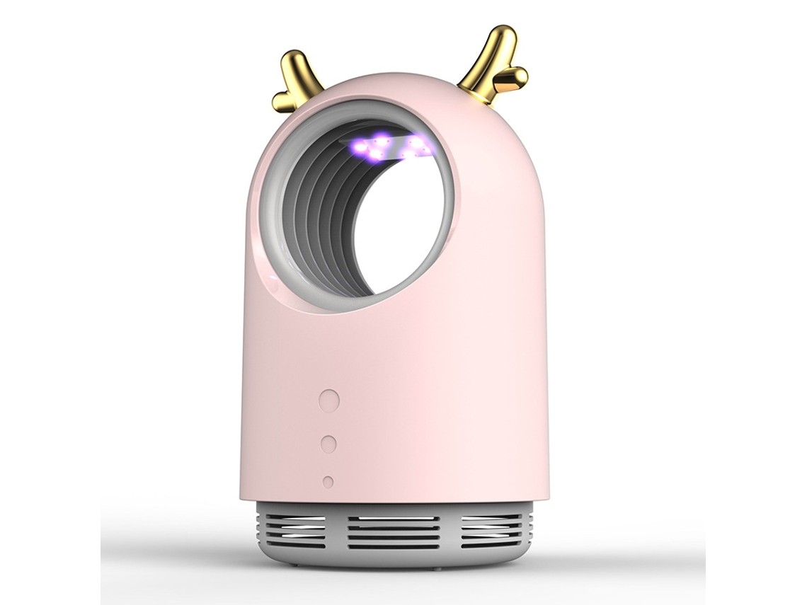 Lâmpada elétrica mata mosquitos, USB, repelente, BRILVIBERA
