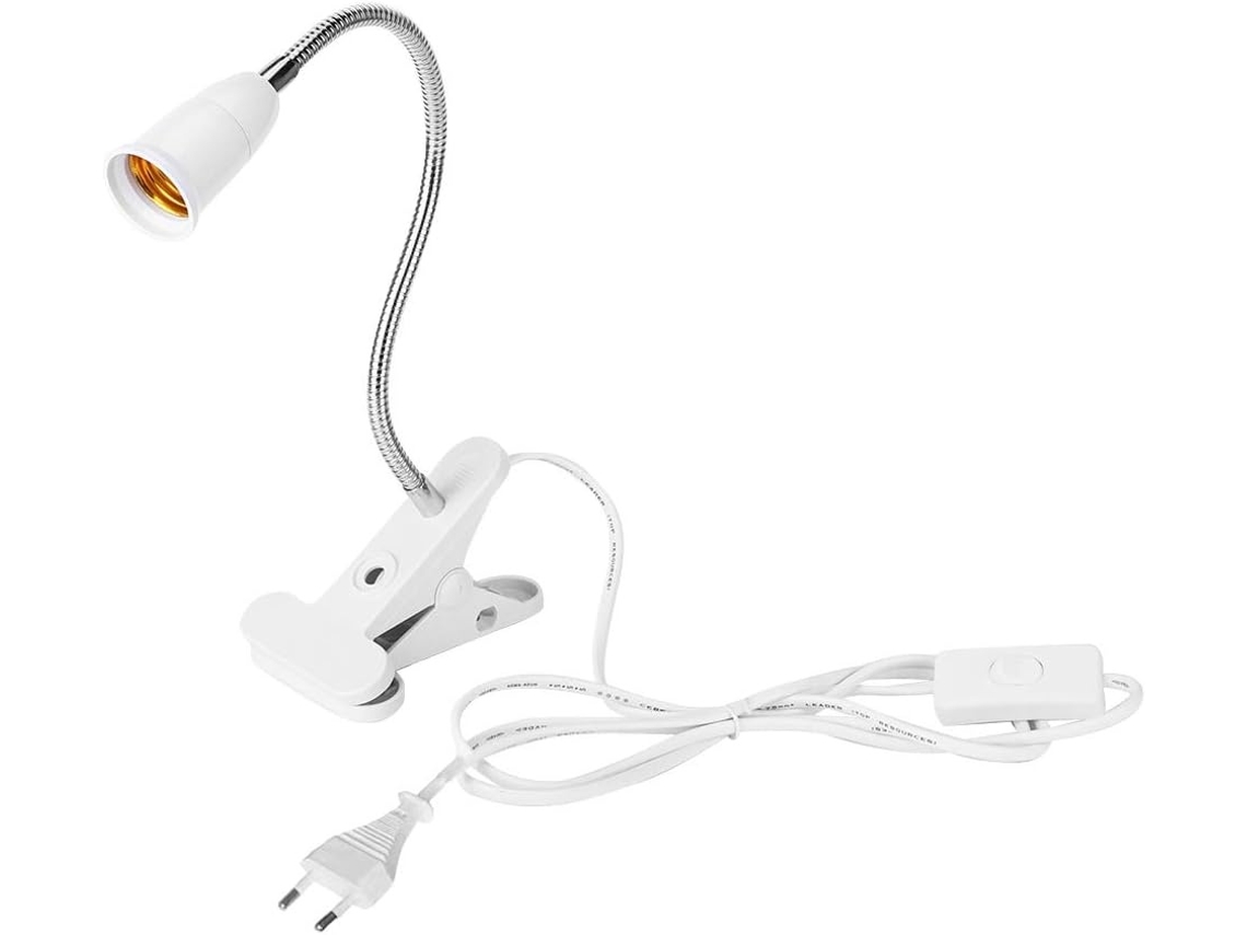 Luz Led De Cultivo 20 Cm, Com Grampo - Elysve