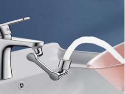 Extensor Lurelia para Torneira, Compatibilidade Universal, Rotação de 1080°, Dourado, para Cozinha e Banheiro