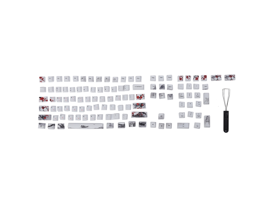 Pbt 110key Teclas De Teclado Mecânico