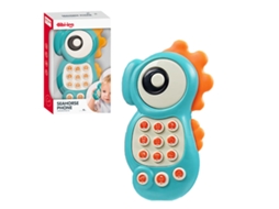 Telefone Musical Cavalo marinho É um para Bebês Que Simula Fazer Ligações Telefônicas, Brincar de Casinha e Proporcionar Conforto.verde CHENNNLS
