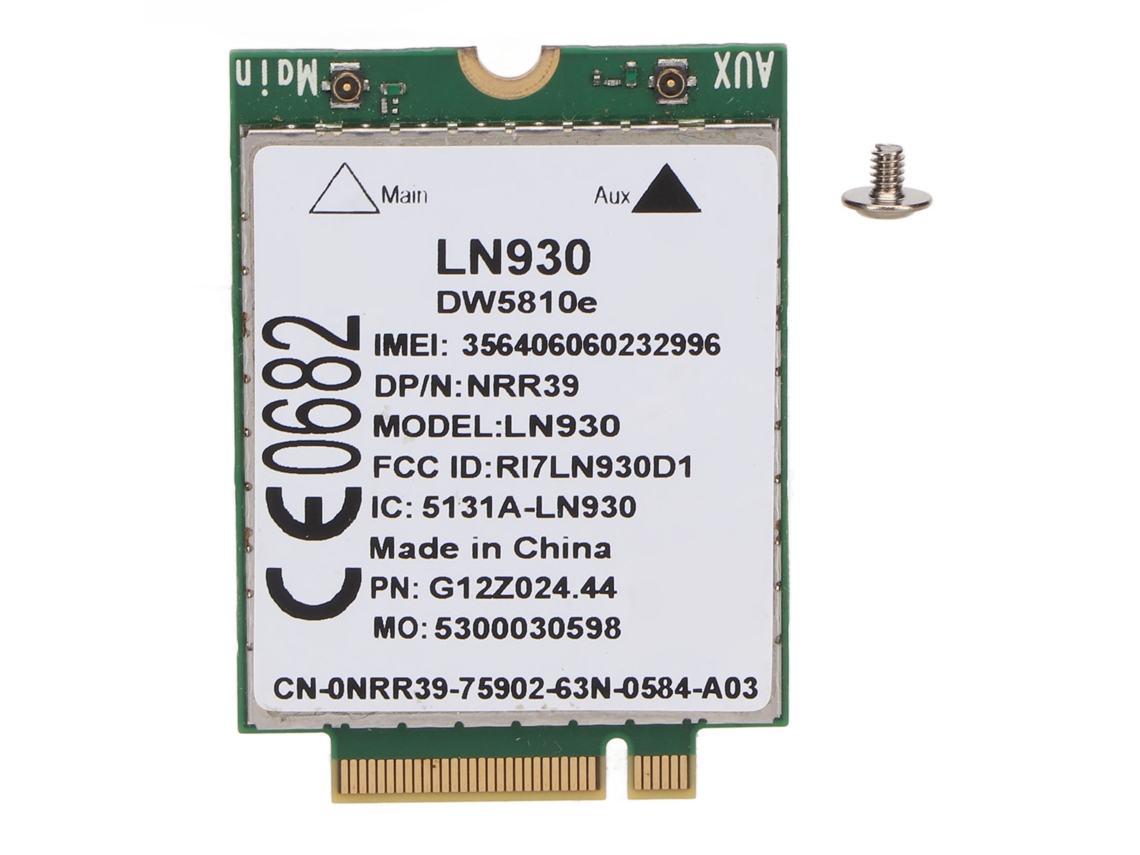 2026zentro-placa De Rede 4g Lte Para Notebook Dell Módulo Ngff De Alta Velocidade Plug And Play Com Parafuso